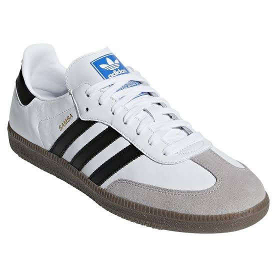 Adidas Samba Men's White & Black Sneakers – Sizes 40–45